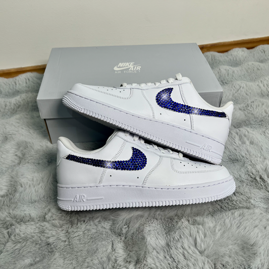 STRAZ Custom Nike Air Force 1 - Cobalt Blue