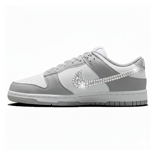 STRAZ Custom Nike Dunk Low - Grey