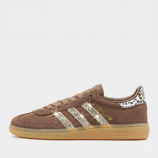 STRAZ Custom Adidas Handball Spezial - Brown/Leopard