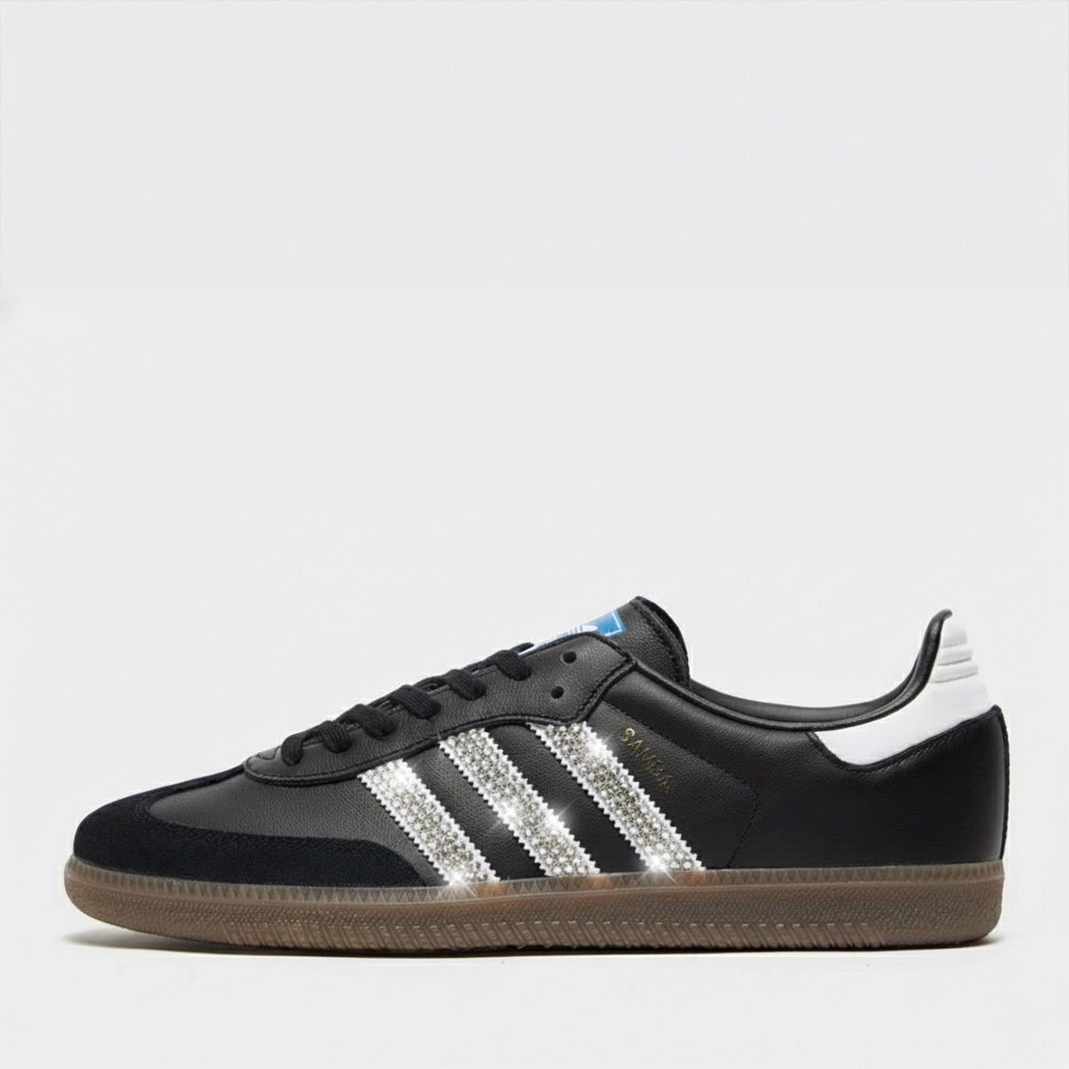 STRAZ Custom Adidas Samba - Black