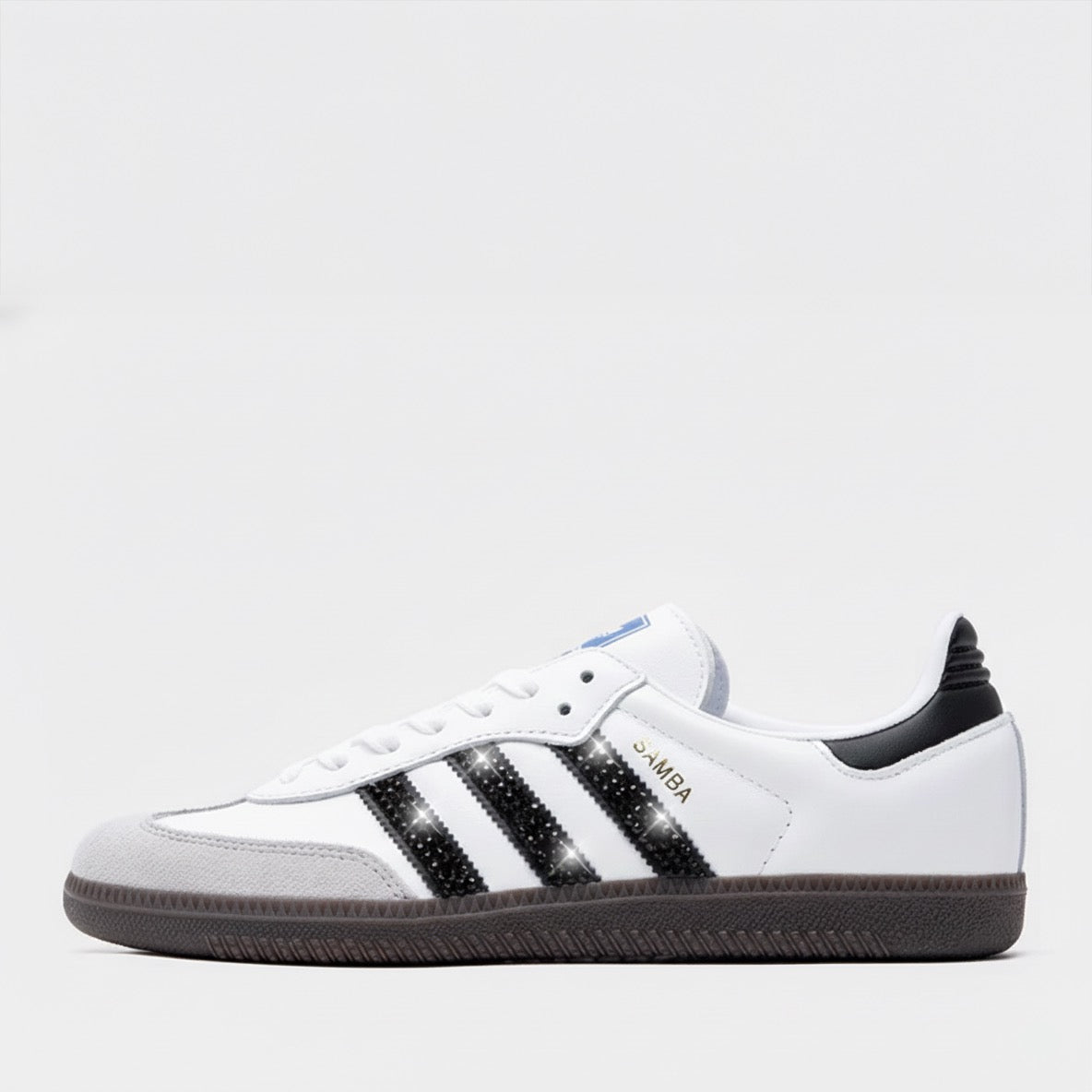 STRAZ Custom Adidas Samba - White