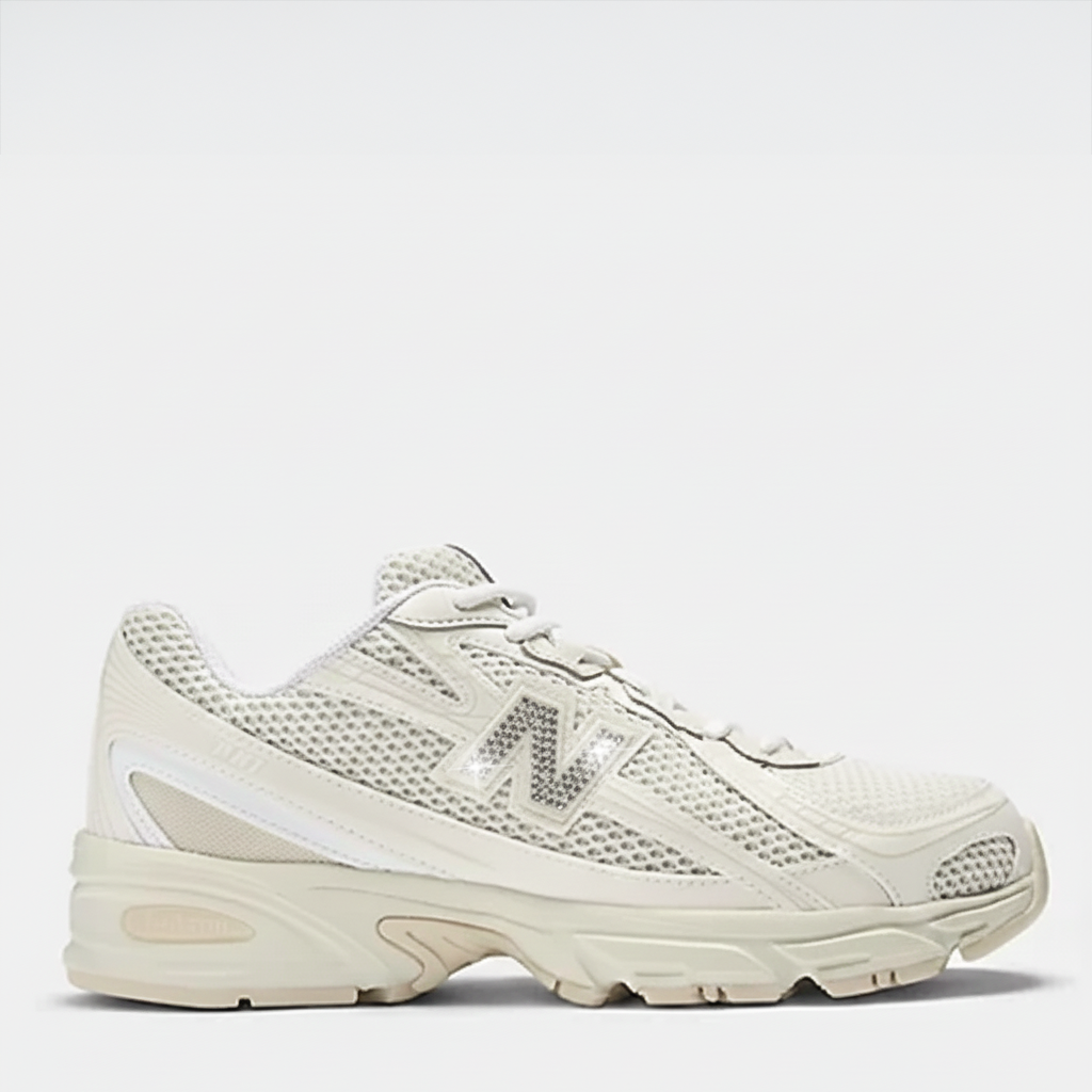 STRAZ Custom New Balance 740 - Cream White