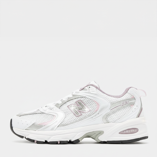 STRAZ Custom New Balance 530 - White/Pink