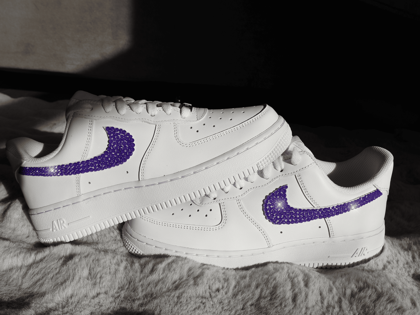 STRAZ Custom Nike Air Force 1 - Violet