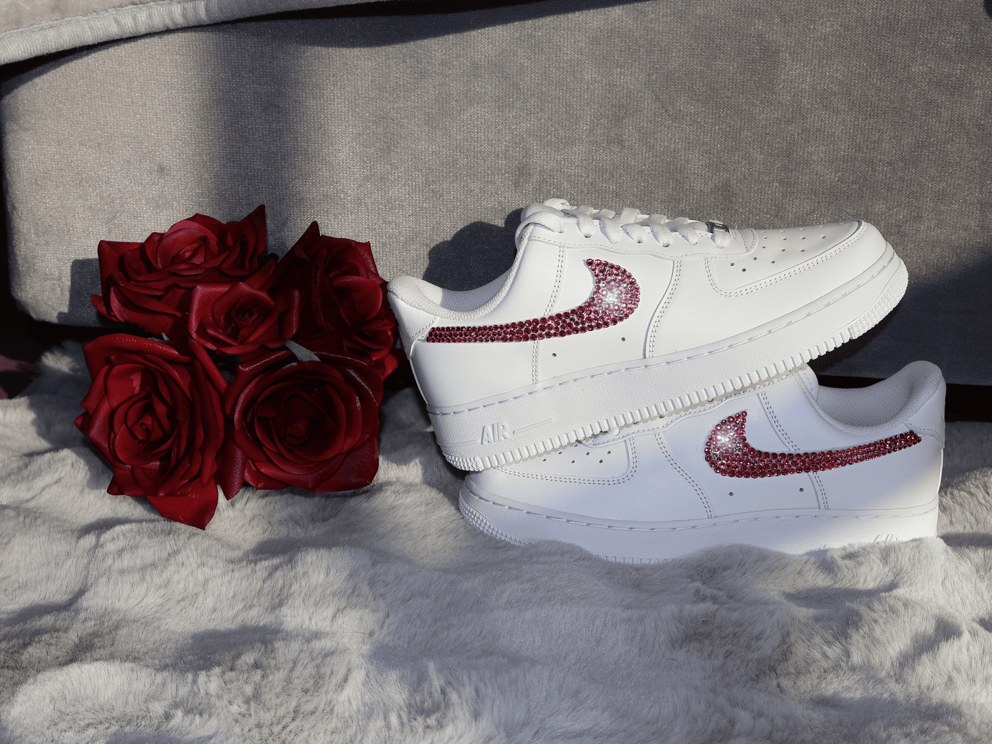 STRAZ Custom Nike Air Force 1 - Pink