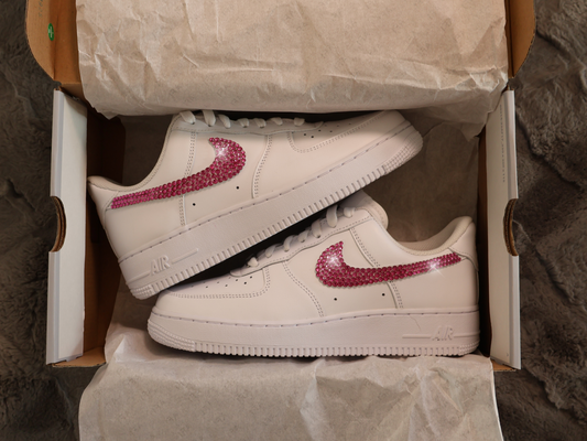 STRAZ Custom Nike Air Force 1 - Pink