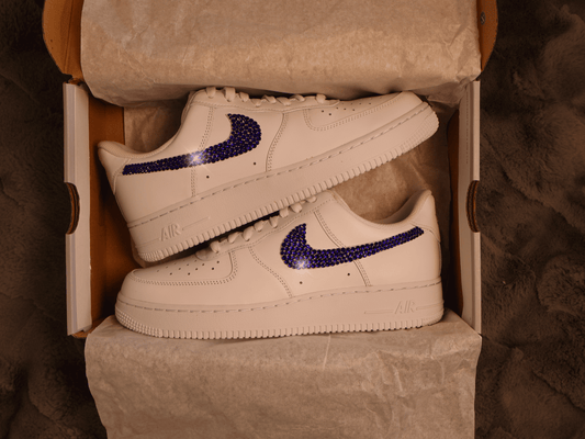 STRAZ Custom Nike Air Force 1 - Cobalt Blue