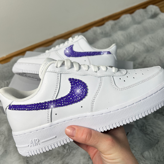 STRAZ Custom Nike Air Force 1 - Violet