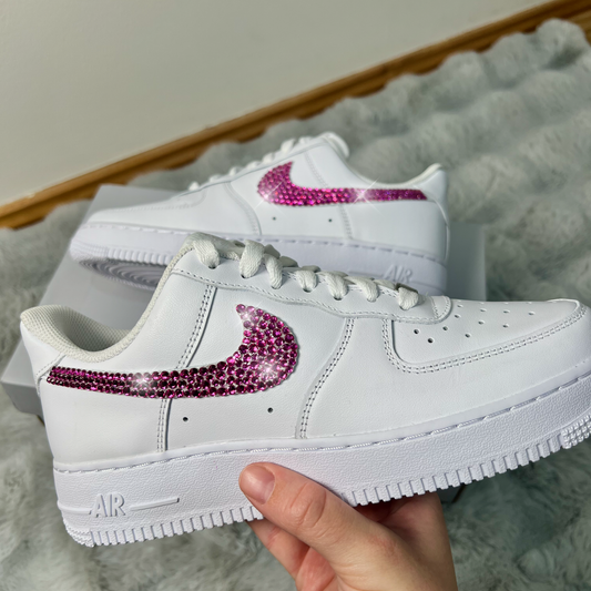 STRAZ Custom Nike Air Force 1 - Pink