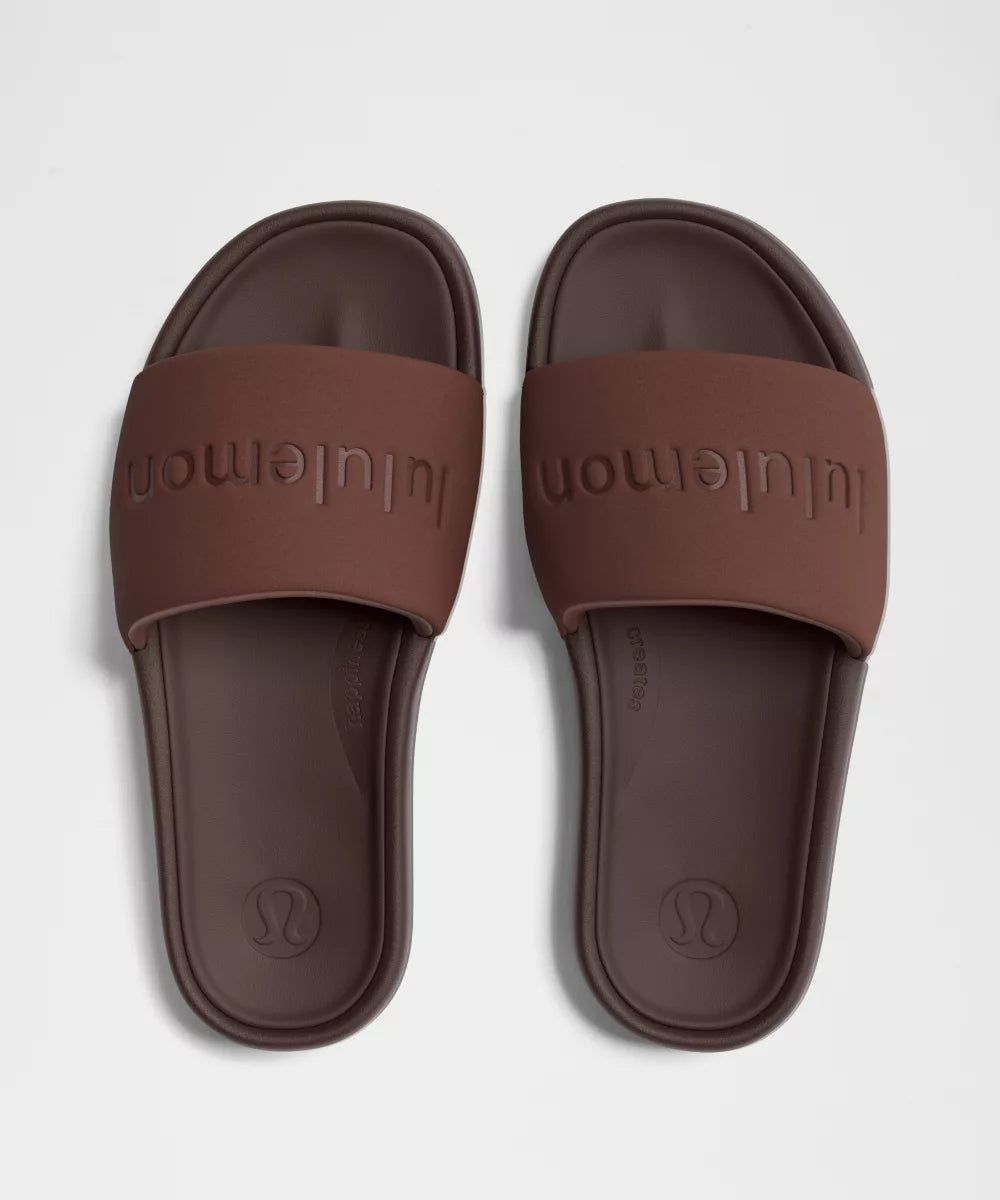 STRAZ Custom Lululemon Restfeel Slide - Brown